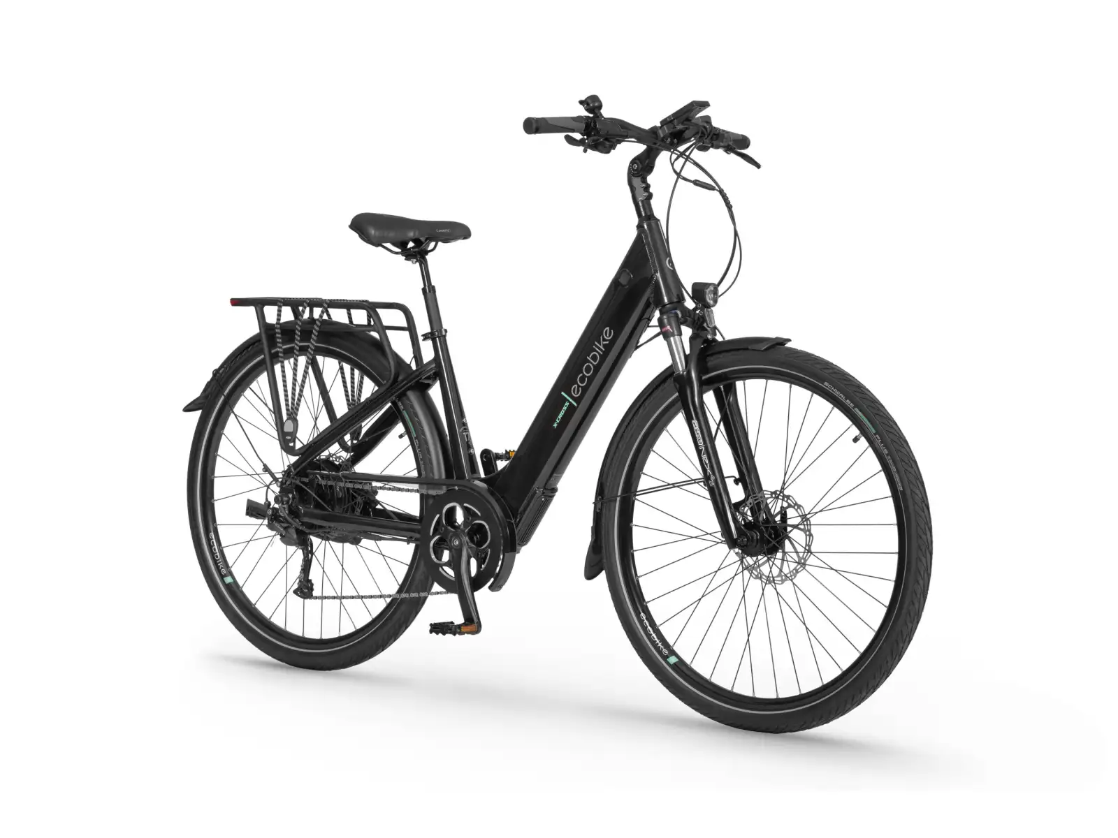 Ecobike X-Cross 504 Wh Black trekové elektrokolo