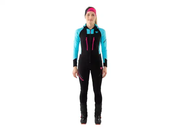 Dynafit Mezzalama Race2 skialpové dámské kalhoty black out pink