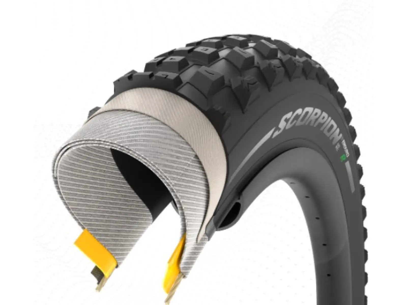 Pirelli Scorpion Enduro R HardWALL 29 x 2.4 plášť kevlar, určen pro zadní kolo