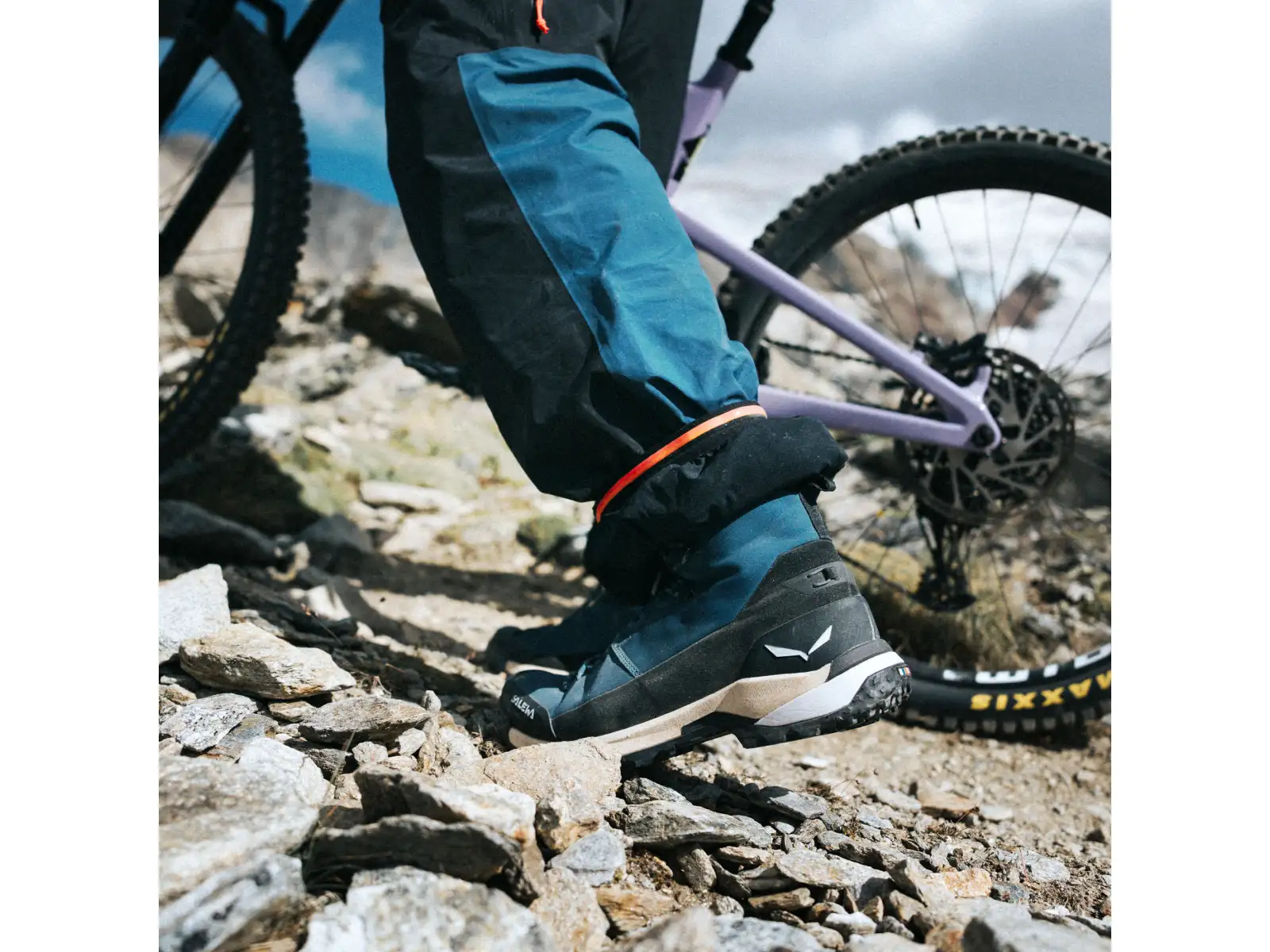 Salewa Puez Winter Mid PTX pánské boty Black / Black