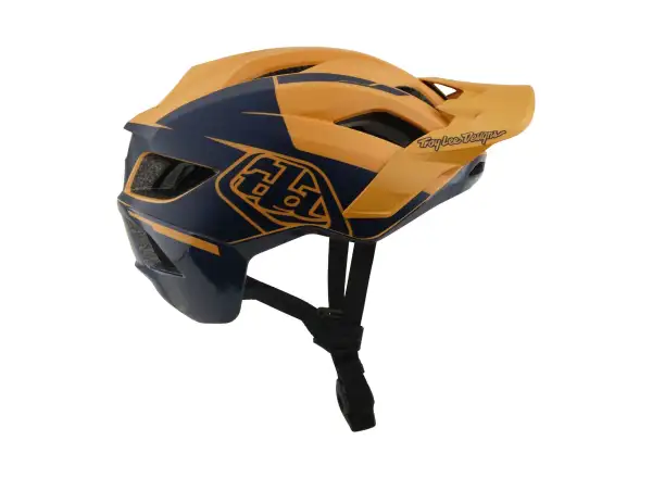 Troy Lee Designs Flowline SE MIPS přilba Hydro Mustard / Black Iris