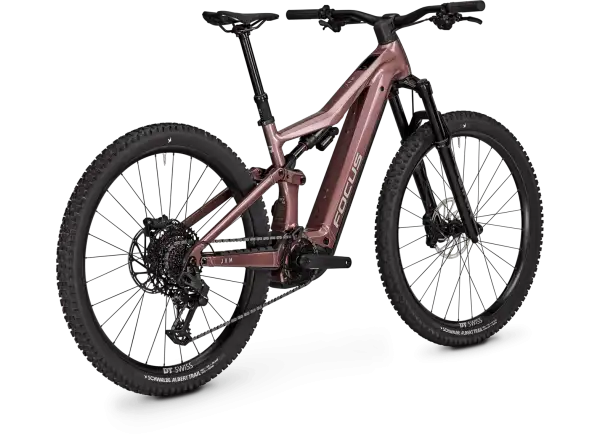 Focus JAM 8 600Wh celoodpružené elektrokolo Mauve / Darkmauve