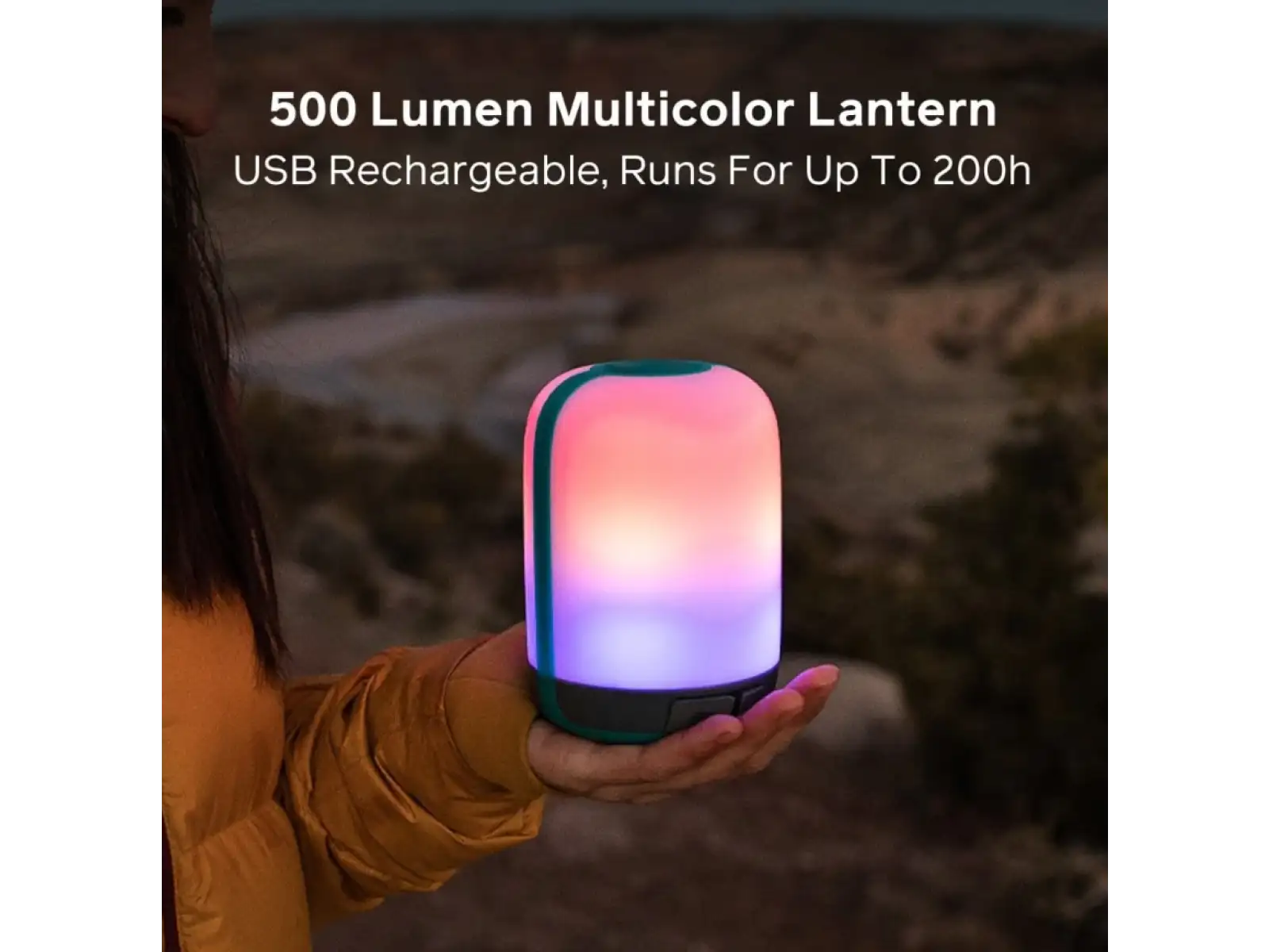 BioLite Alpenglow 500 lucerna