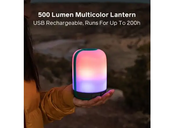 BioLite Alpenglow 500 lucerna