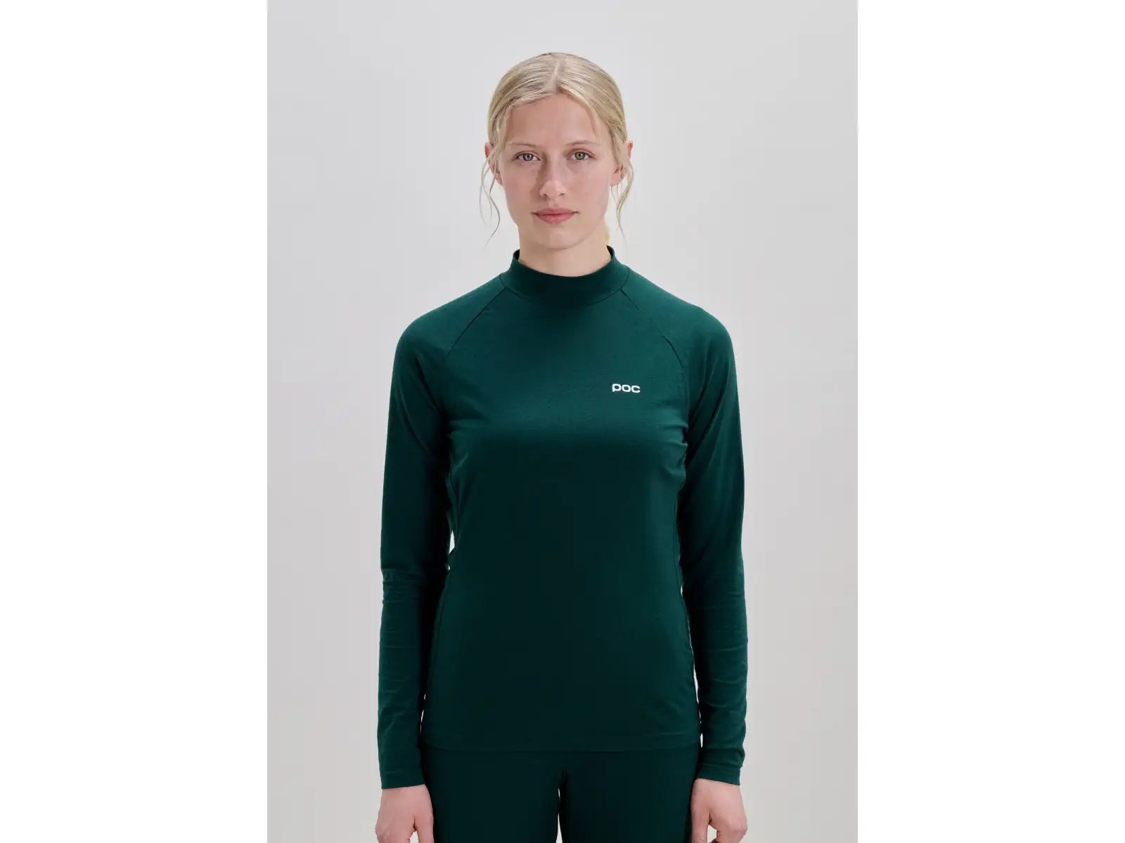 POC Layer Merino dámské spodní triko dlouhý rukáv Pargasite Green