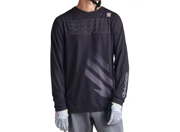 Troy Lee Design Skyline SRAM Eagle One pánský dres krátký rukáv Black