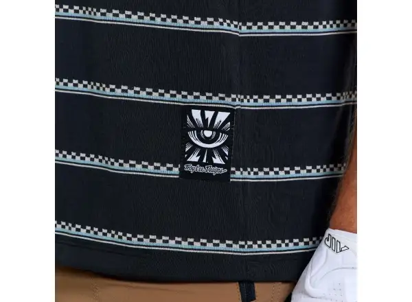 Troy Lee Designs Skyline Ride pánský dres krátký rukáv Checked Out Carbon