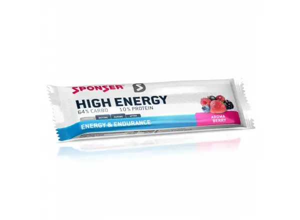 Sponser High Energy tyčinka berry 45 g