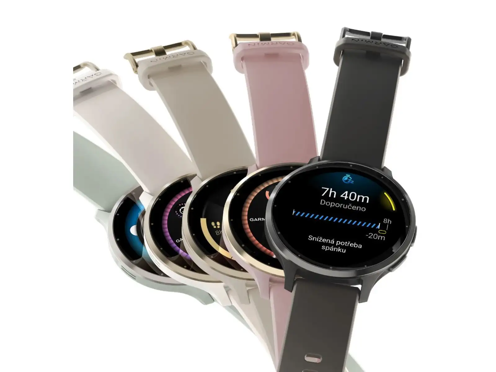 Garmin Venu 3S chytré hodinky Soft Gold/French Gray