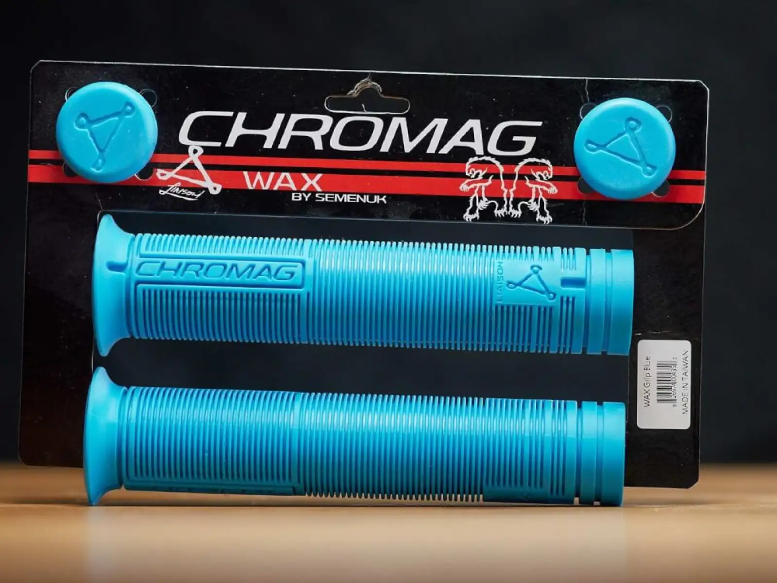 Chromag Wax gripy modrá