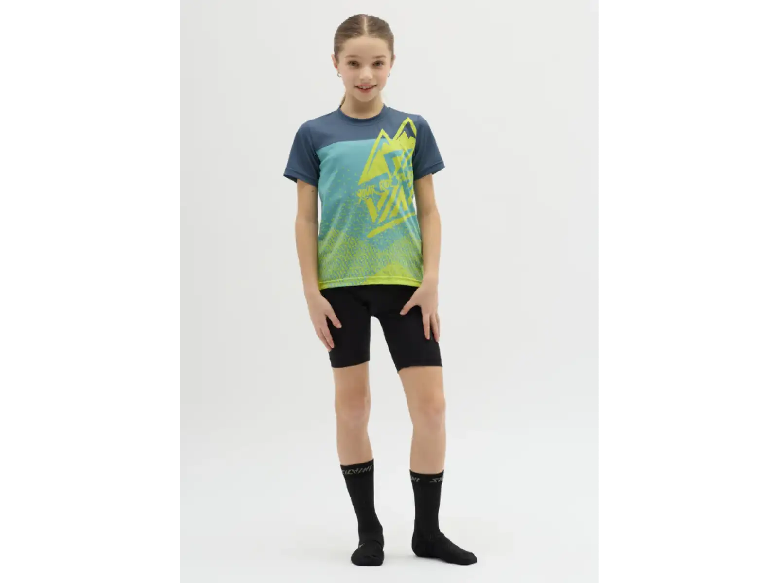 Silvini Denni dětský dres Neon/Blue