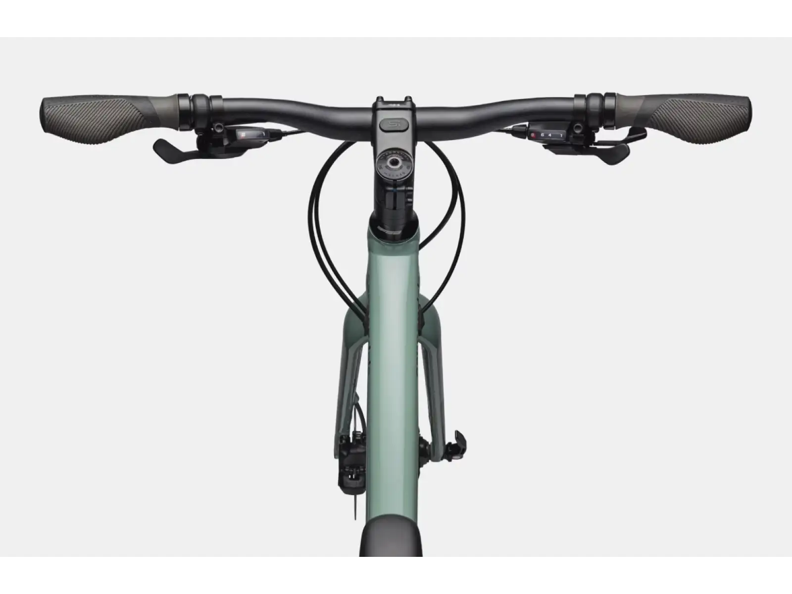 Cannondale Quick 3 Remixte Step-thru trekingové kolo Sage