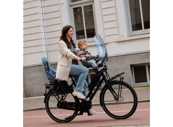 Urban Iki Ta-ke přední sedačka s MTB/ATB adaptérem Fuji Blue/Bincho Black