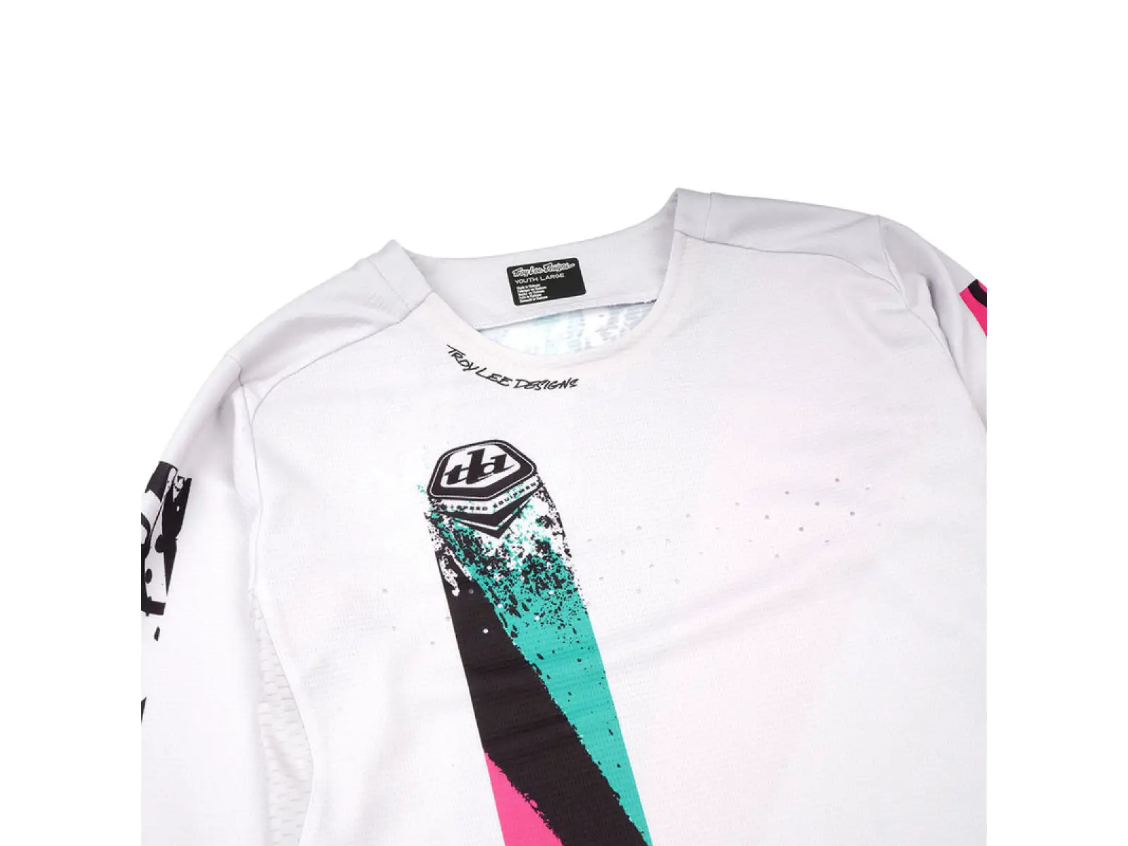 Troy Lee Designs Sprint Full Pull dětský dres dlouhý rukáv Chalk