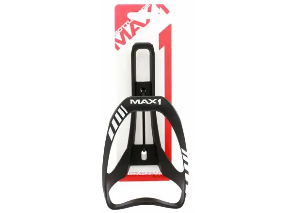 MAX1 Evo košík na láhev bílo/černý
