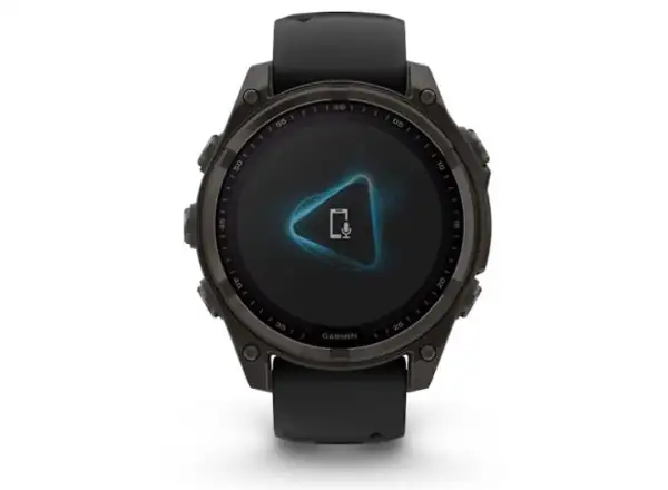Garmin fenix 8 - 47 mm Solar Sapphire chytré hodinky Carbon Gray DLC Titanium Black/Gray