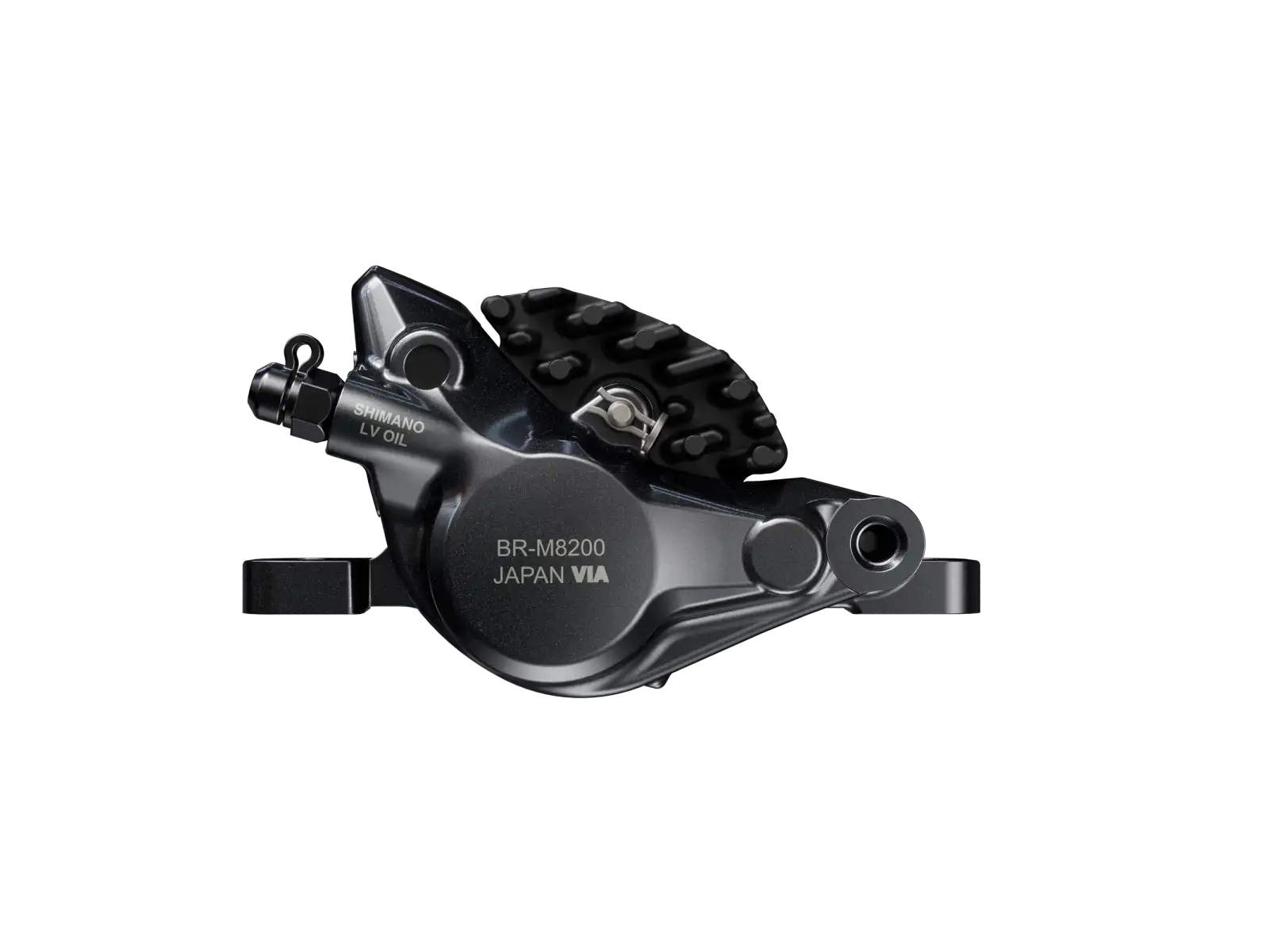 Shimano Deore XT BR-M8200 brzdový třmen - kovové destičky s chladičem