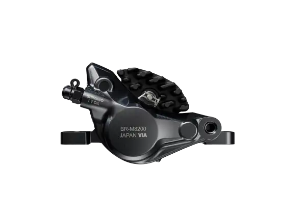 Shimano Deore XT BR-M8200 brzdový třmen - kovové destičky s chladičem