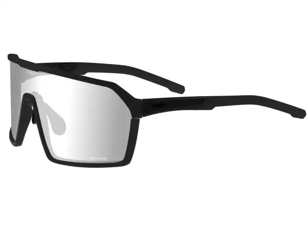 R2 Factor cyklistické brýle lesklá černá/čirá