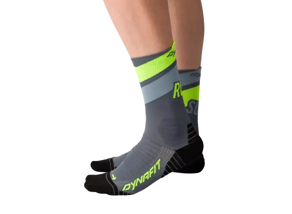 Dynafit Ultra Crew běžecké ponožky Cinder/Pink Glo