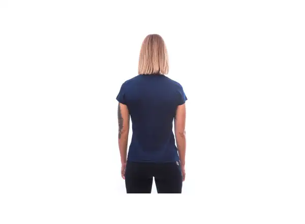 Sensor Merino Active PT Fox dámské triko krátký rukáv Deep Blue