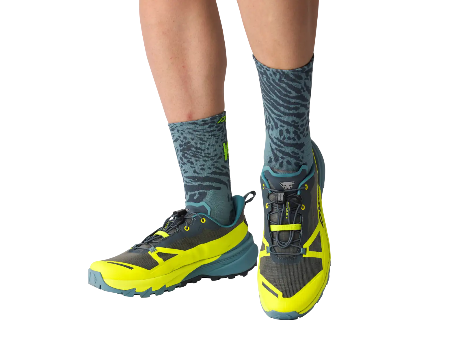 Dynafit Run Wild Crew běžecké ponožky Smoke Blue