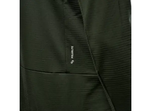 Salewa Puez Altavia Polarlite Hooded pánská mikina Dark Olive