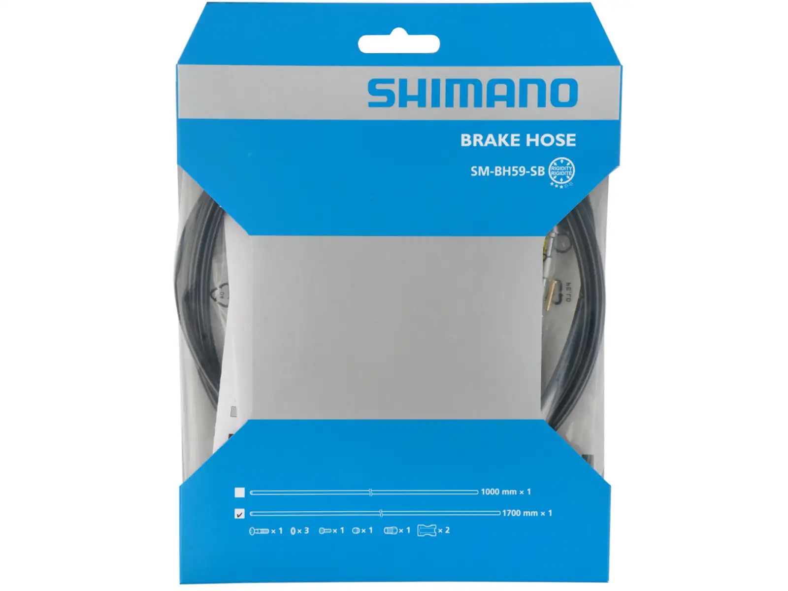 Shimano SM-BH59-SB brzdová hadička zadní černá 1700 mm
