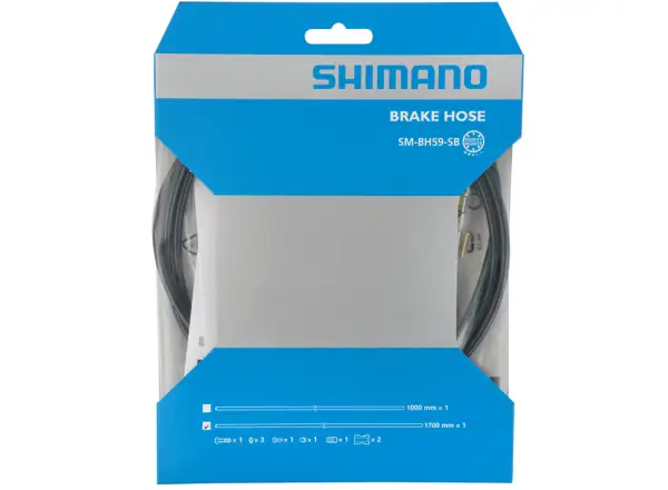 Shimano SM-BH59-SB brzdová hadička zadní černá 1700 mm