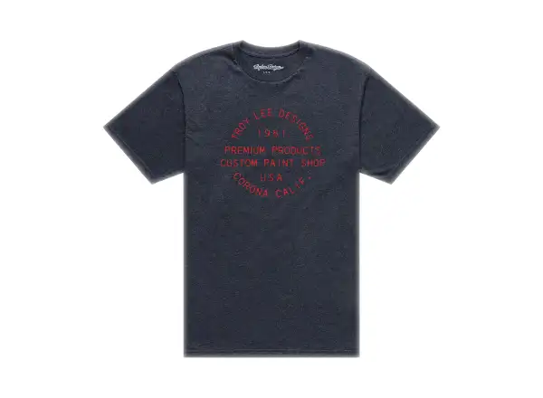 Troy Lee Designs Imprint pánské triko krátký rukáv Black heather