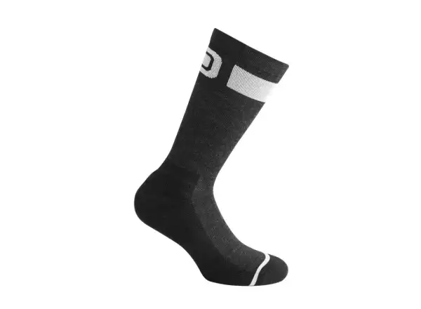 Dotout Dots ponožky Dark Grey Melange/Black