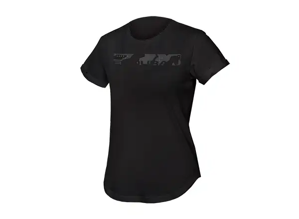 Endura One Clan Organic Tee Camo dámské triko Black