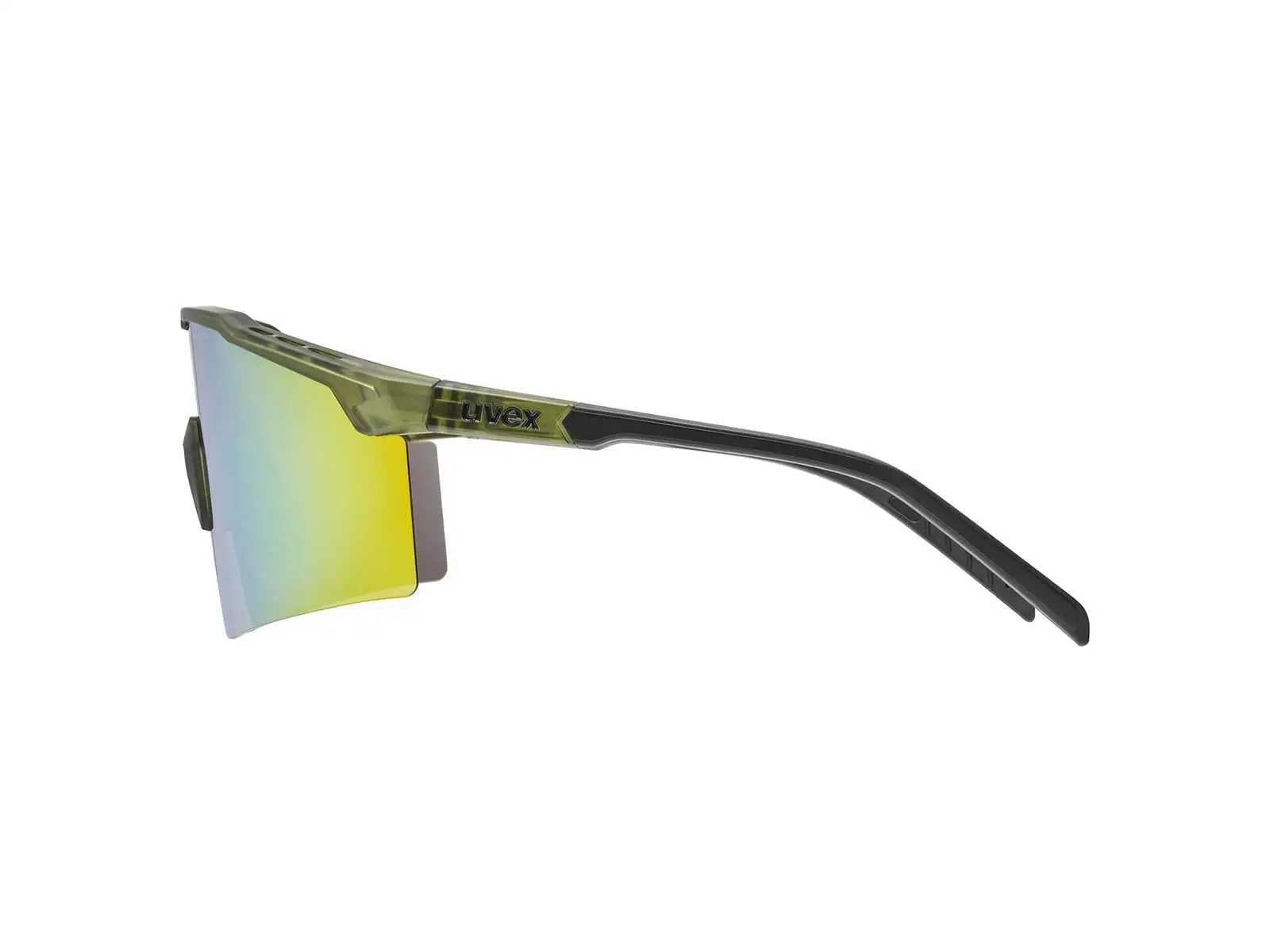 Uvex Flowline sluneční brýle Olive Matt/Mirror Gold