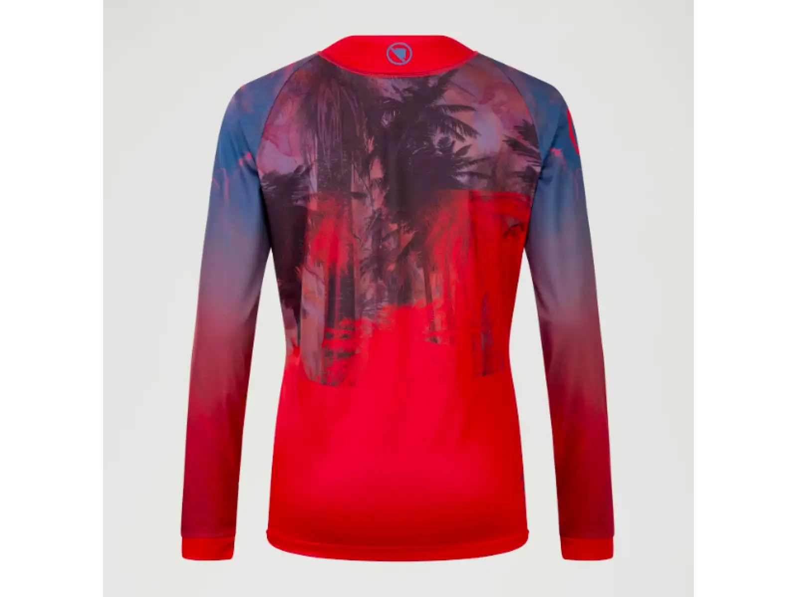 Endura Tropical Tee LTD dámský dres dlouhý rukáv Pomegranate