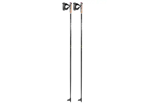 Leki XTA 5.5 Poles běžecké hole Black/White/Neon yellow