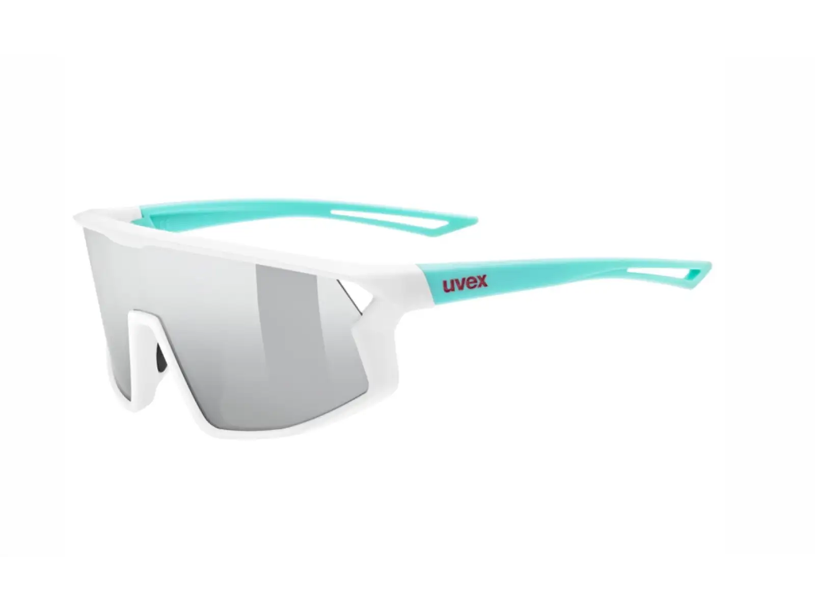 Uvex Skyryse JR. dětské brýle White/Green/Mirror Silver