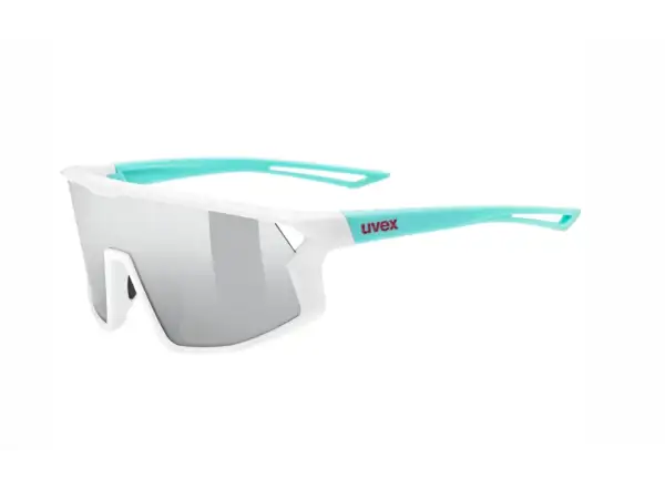 Uvex Skyryse JR. dětské brýle White/Green/Mirror Silver
