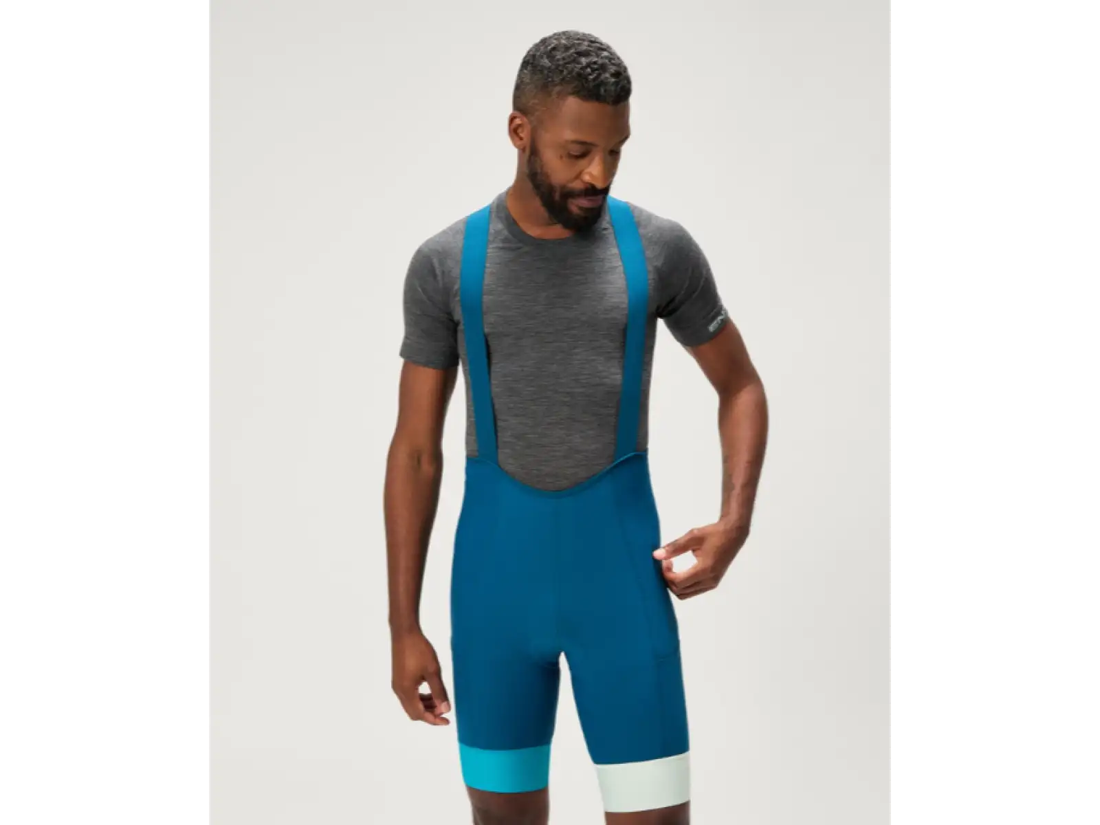 Endura Loop pánské cyklistické kraťasy s laclem Barra Blue