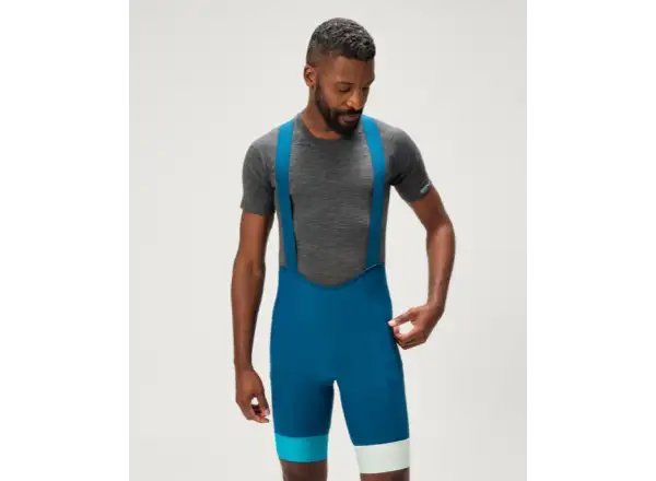 Endura Loop pánské cyklistické kraťasy s laclem Barra Blue