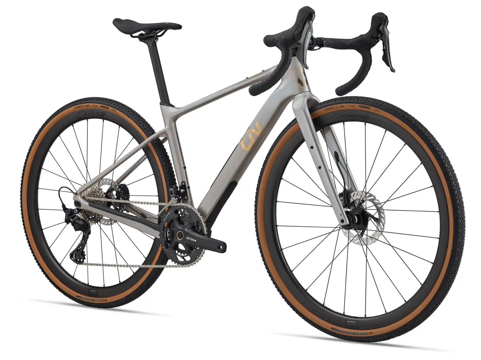 Liv Devote Advanced 0 gravel kolo Camel Silk