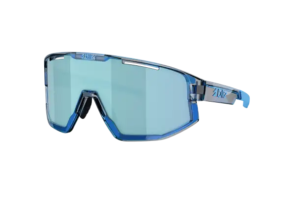 Bliz Fusion Small sluneční brýle Transparent Blue/Smoke Ice Blue Multi