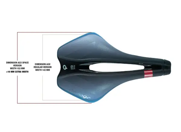 Prologo Dimension AGX Space T4.0 153 mm sedlo černá
