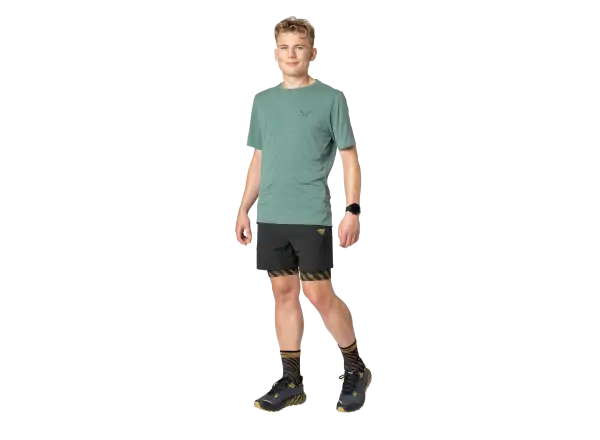 Dynafit Trail pánské běžecké triko krátký rukáv Atlantic