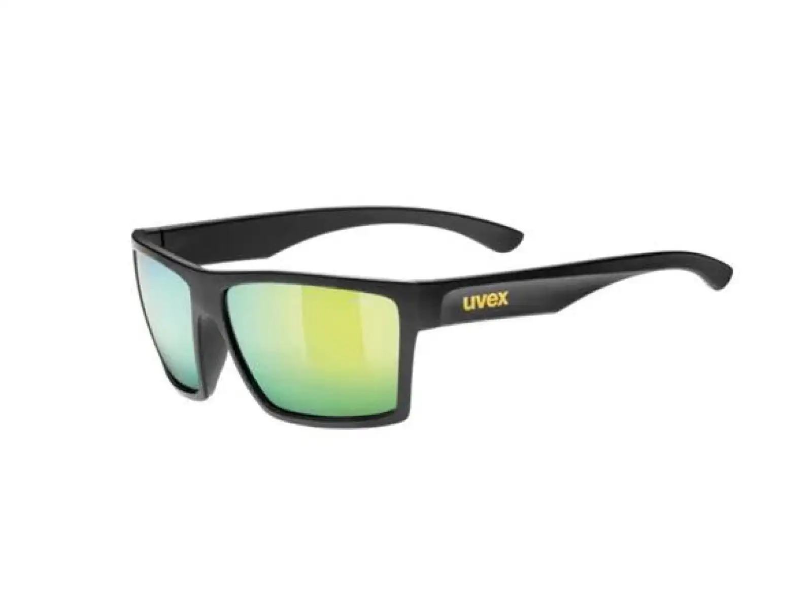 Uvex LGL 29 brýle black mat yellow/mirror yellow
