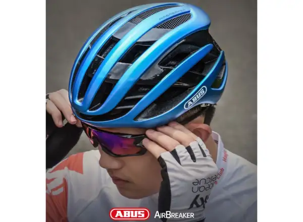 Abus AirBreaker přilba Steel Blue