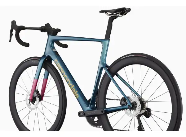 Cannondale SuperSix EVO Carbon 2 Compact silniční kolo Deep Teal
