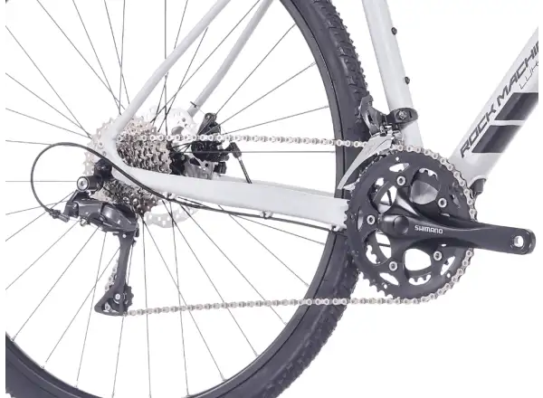 Rock Machine Lukk 20 Flat Bar gravel kolo Matte Limerock Grey