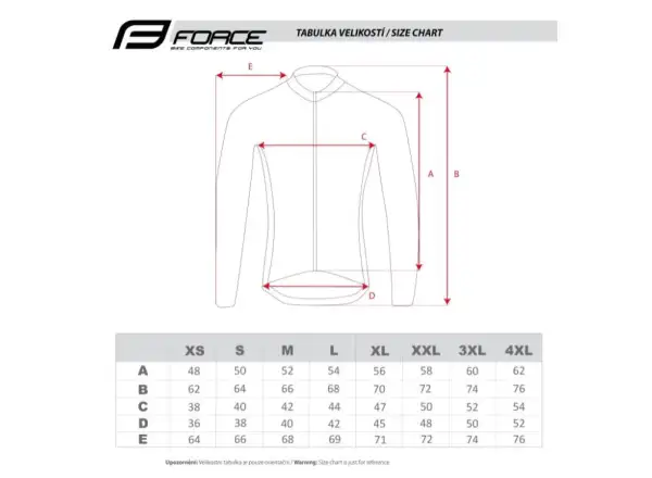Force Ridge pánský dres dlouhý rukáv černá/modrá