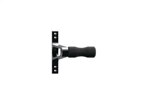 Lezyne CNC Alloy Wheel Hook nástěnný držák na kolo black