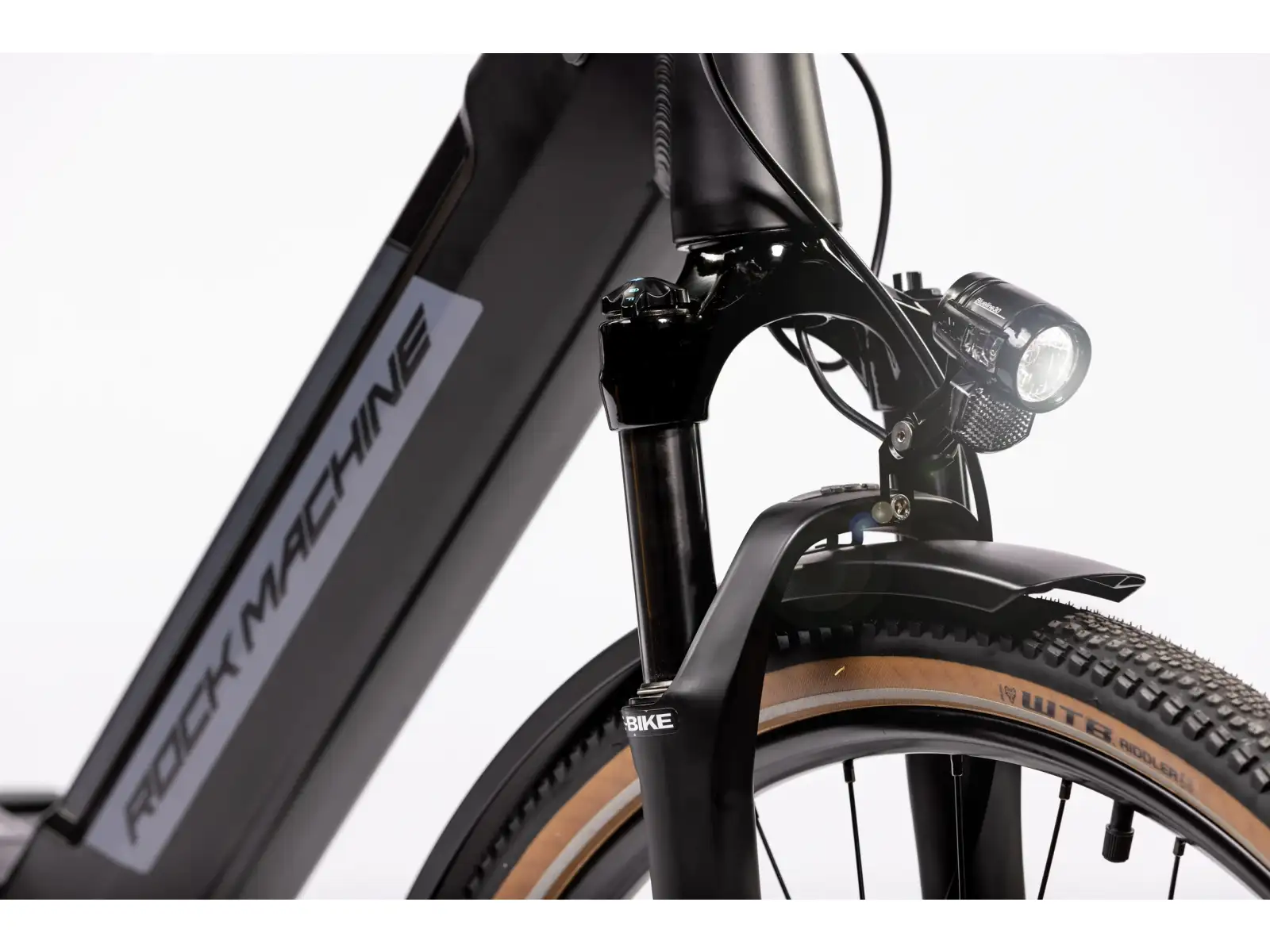 Rock Machine Crossride INT e450 Touring elektrokolo Matte Black/Grey